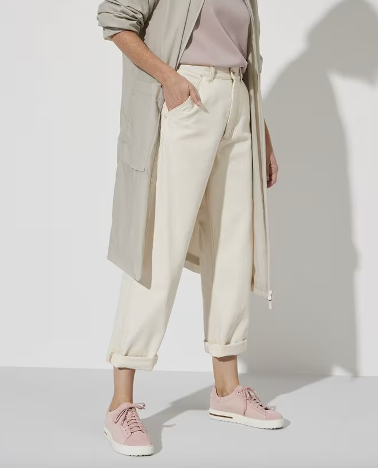 WOMEN'S BIRKENSTOCK BEND LOW | SOFT PINK CANVAS