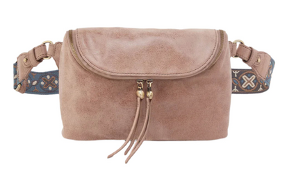 WOMEN'S HOBO FERN LARGE BELT BAG | HAZEL BUFFED LEATHER