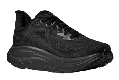 WOMEN'S HOKA CLIFTON 10 | BLACK / BLACK
