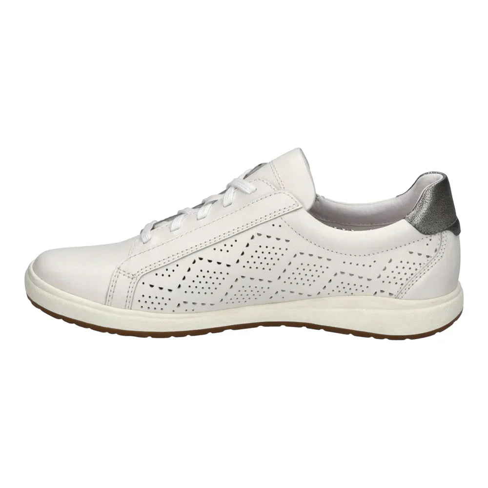 WOMEN'S JOSEF SEIBEL CAREN 65 | WHITE / PLATIN KOMBI