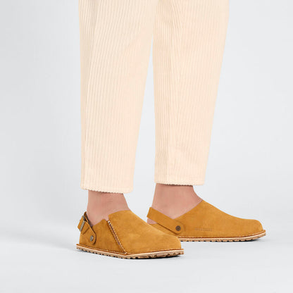 UNISEX BIRKENSTOCK LUTRY PREMIUM SUEDE | MINK