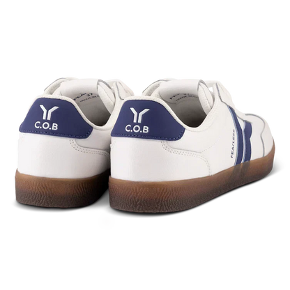 WOMEN'S C.O.B by CULTURE OF BRAVE FEARLESS SNEAKER | WHITE / PURPLE WINGS