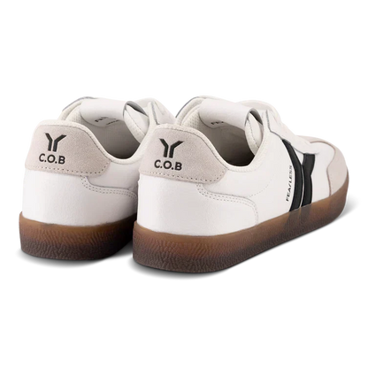 WOMEN'S C.O.B by CULTURE OF BRAVE FEARLESS SNEAKER | WHITE / BLACK WINGS