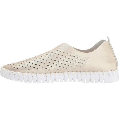 WOMEN'S ILSE JACOBSEN TULIP SLIP-ON 3576 | PLATIN