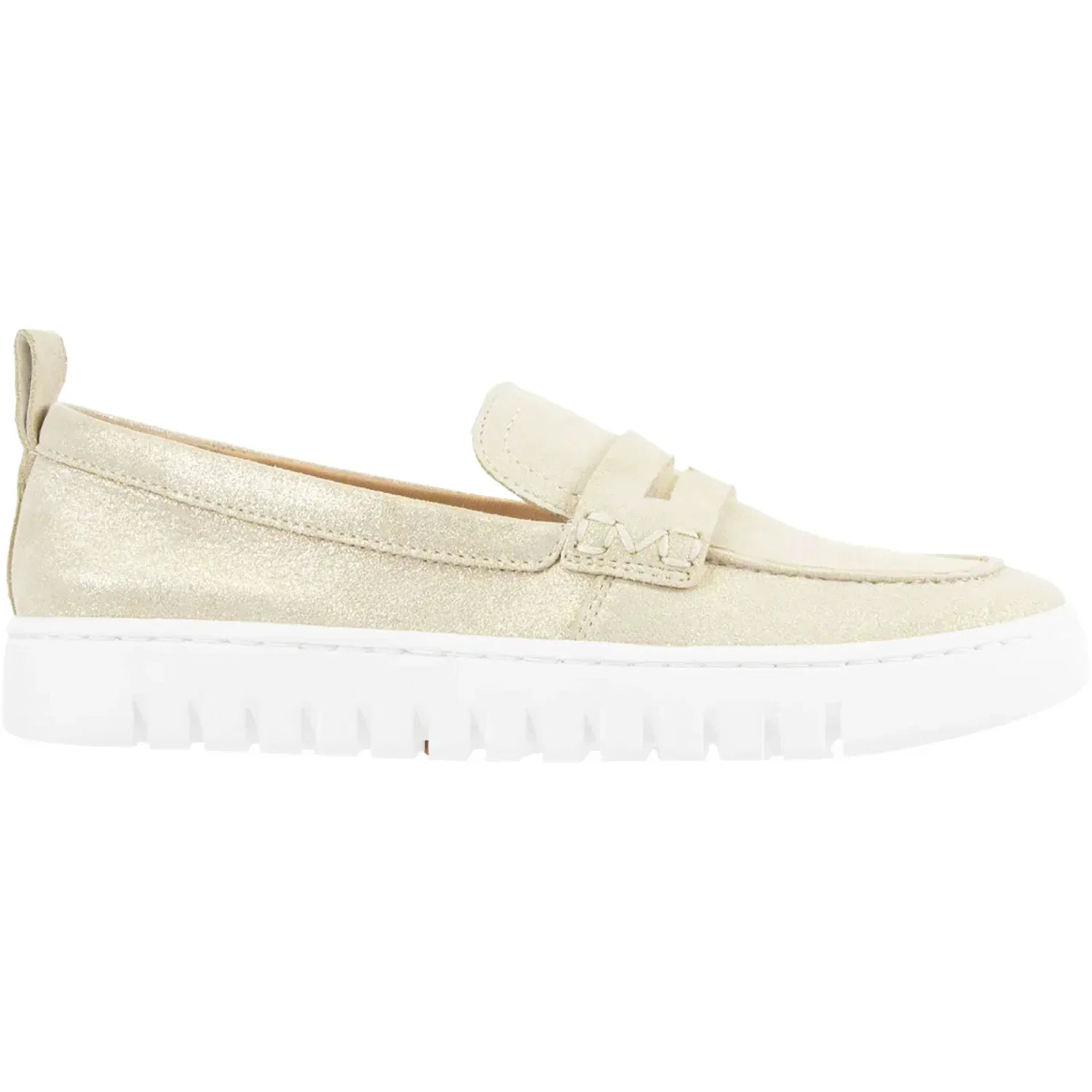 WOMEN'S VIONIC UPTOWN LEATHER LOAFER | GOLD LEATHER