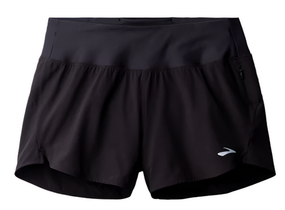 WOMEN'S BROOKS CHASER 3" SHORT 2.0 | BLACK