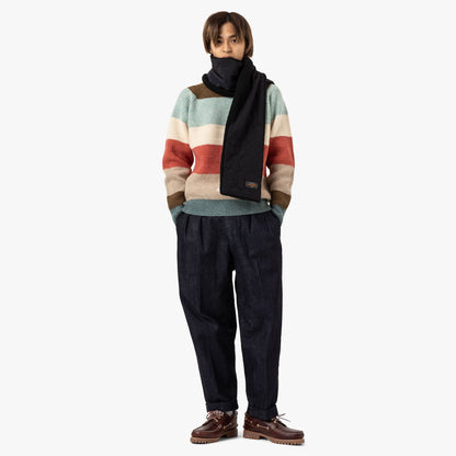 BEAMS PLUS Muffler / Boa Quilt / Black