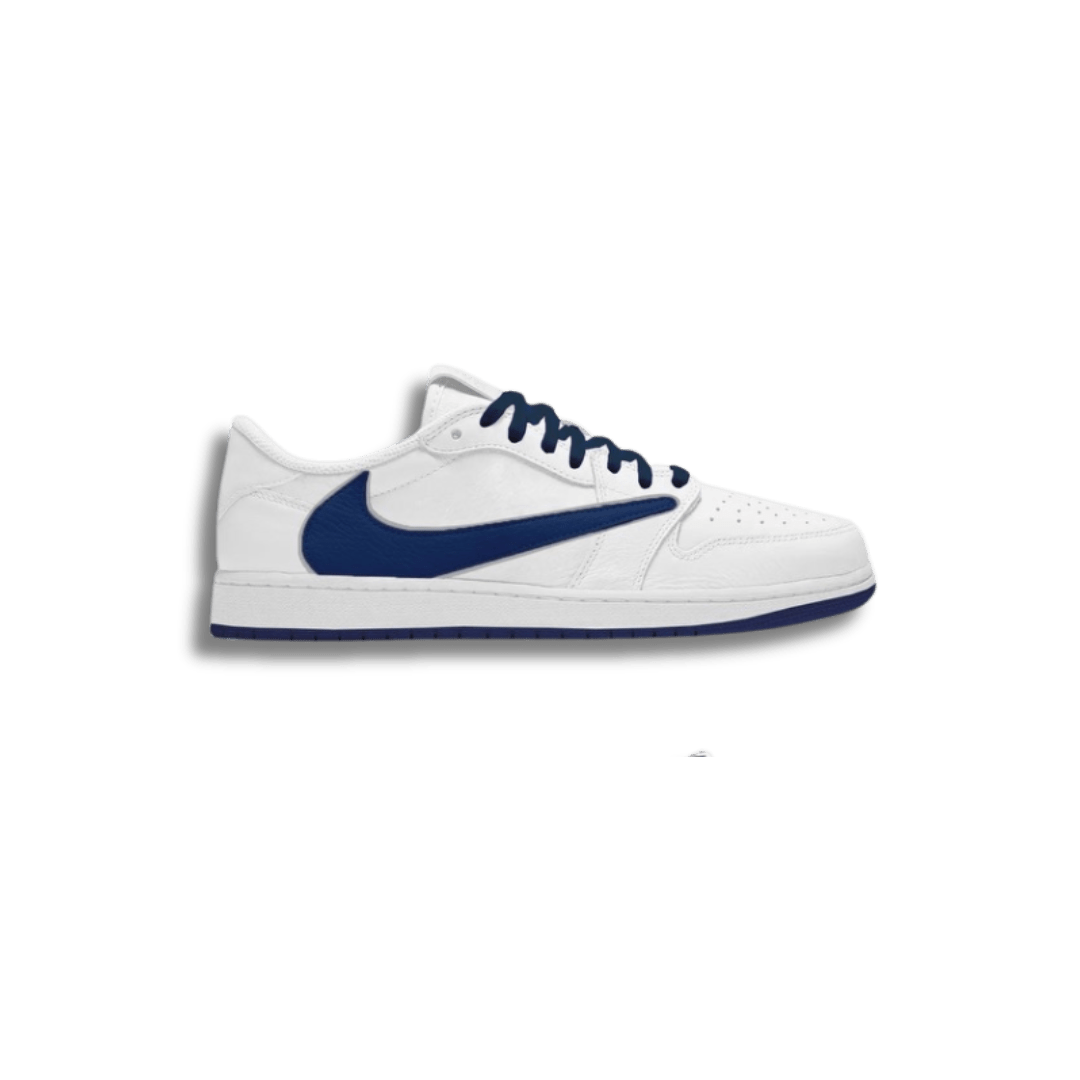 Pre Order - Custom Travis Scott Penn State Sneaker 1.0 - White