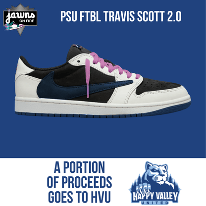 Pre-Order - Custom Travis Scott Penn State Sneaker 2.0