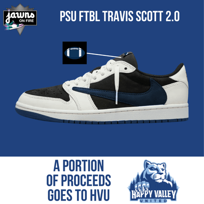 Pre-Order - Custom Travis Scott Penn State Sneaker 2.0