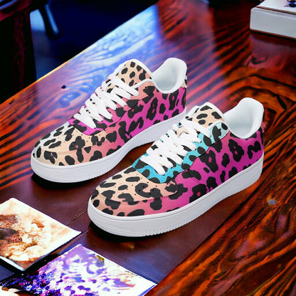 Gradient Leopard Print