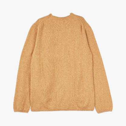 COMME des GARÇONS SHIRT Knit Intarsia Sweater / Camel