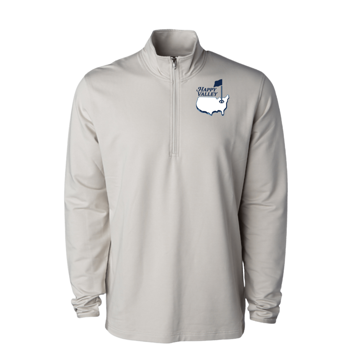 Happy Valley Masters Performance Quarter Zip - Cream