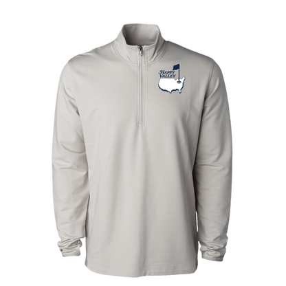 Happy Valley Masters Performance Quarter Zip - Cream