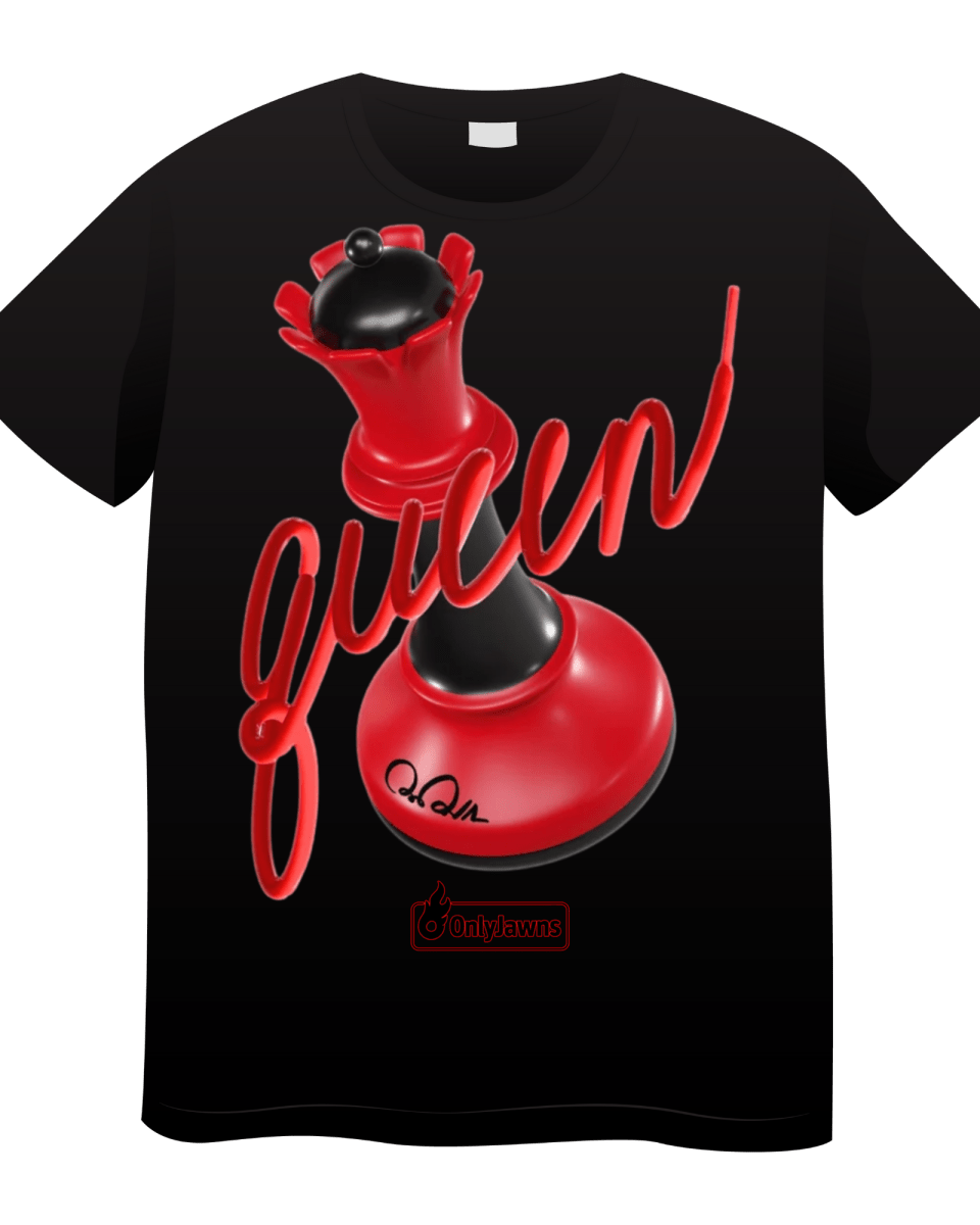 Jordan 11 Bred Queen - Original Jawns - Black T-Shirt
