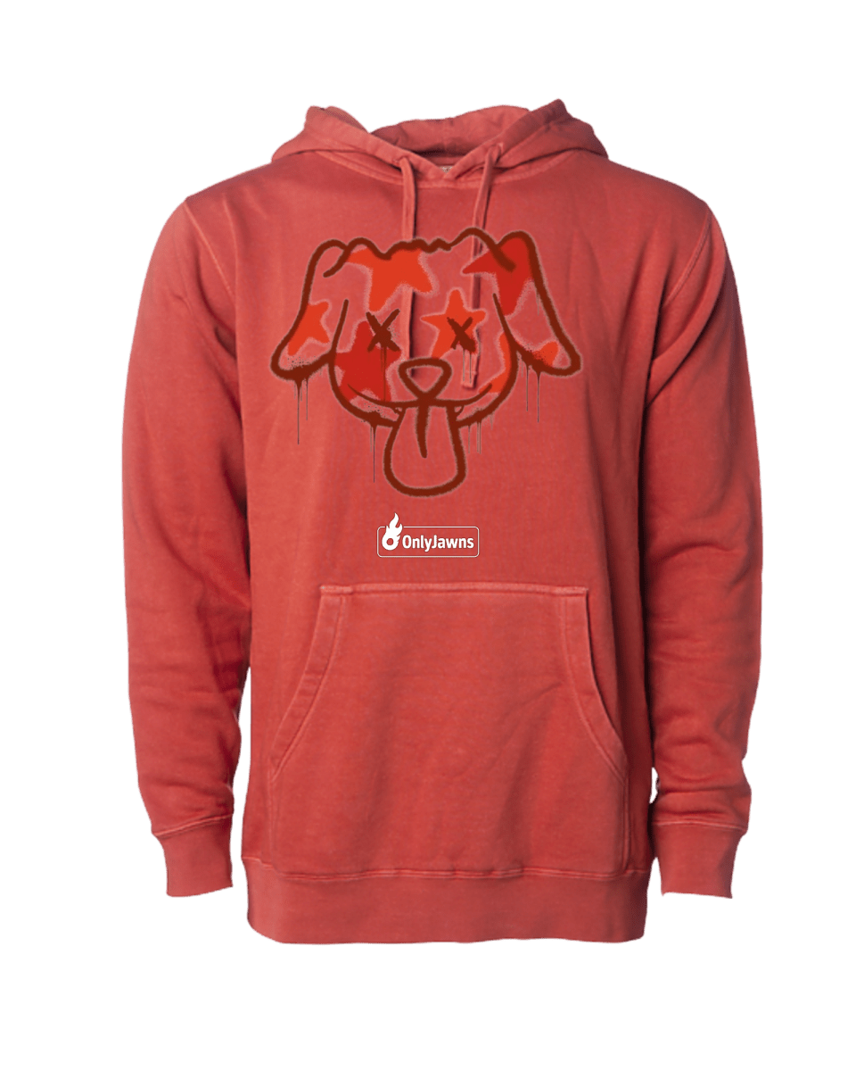 Jordan 4 Nigel Crazy Puppy - Original Jawns - Rust Hoodie