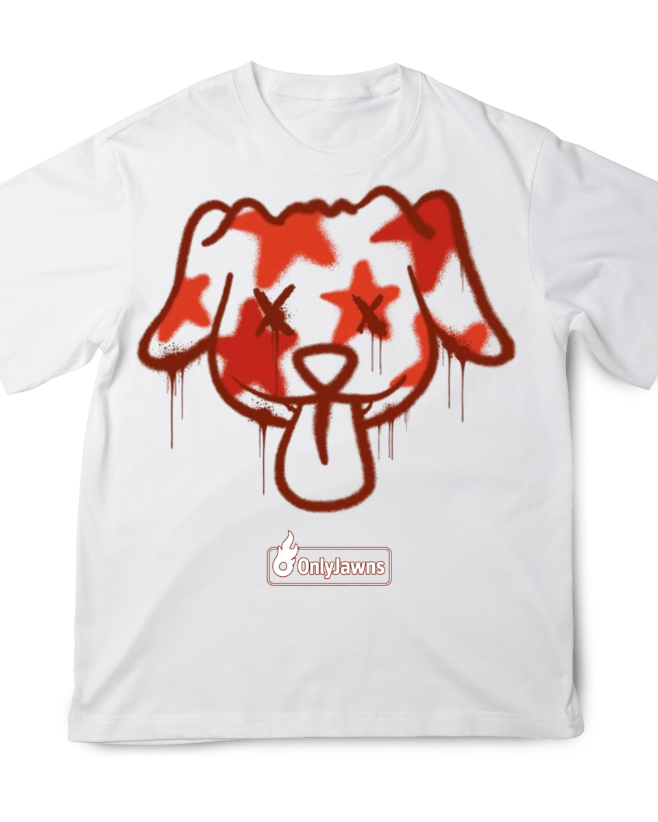 Jordan 4 Nigel Crazy Puppy - Original Jawns - White T-Shirt