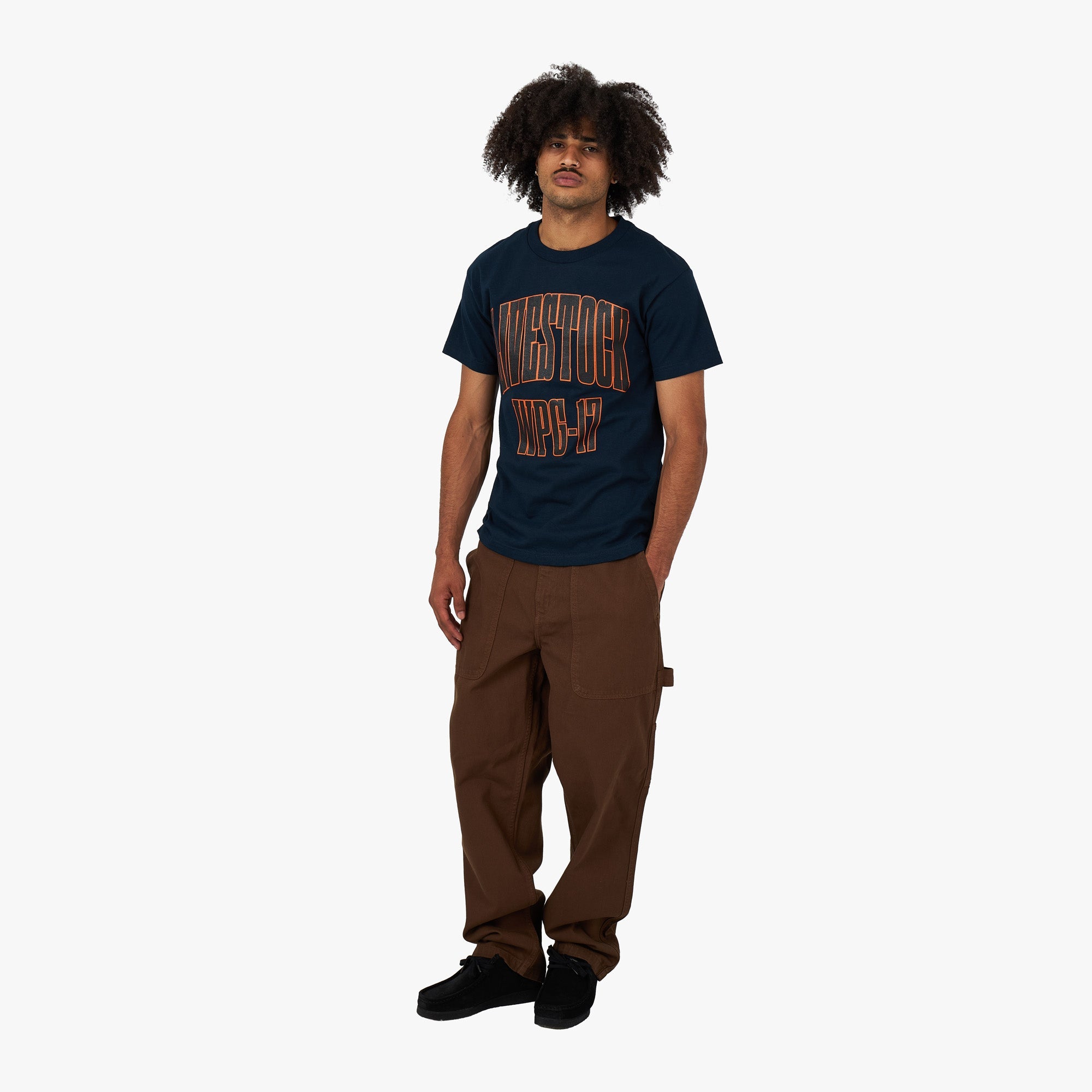 Livestock City T-shirt Winnipeg / Navy