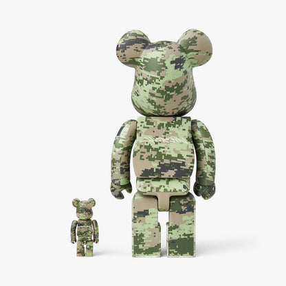 Livestock x Medicom Toy BE@RBRICK 100% & 400% Set / Digital Camouflage