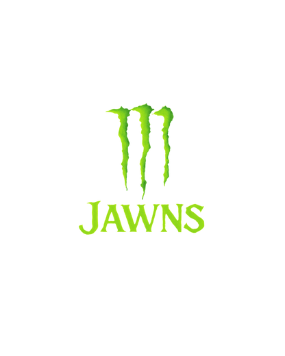Monster Jawns - Original Jawns - Black T-Shirt