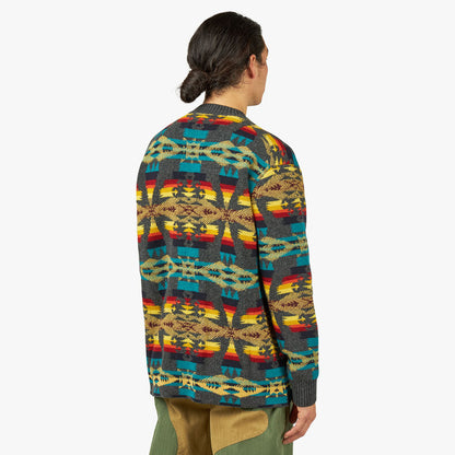 Junya Watanabe MAN x Pendleton Wool Jacquard Sweater / Grey