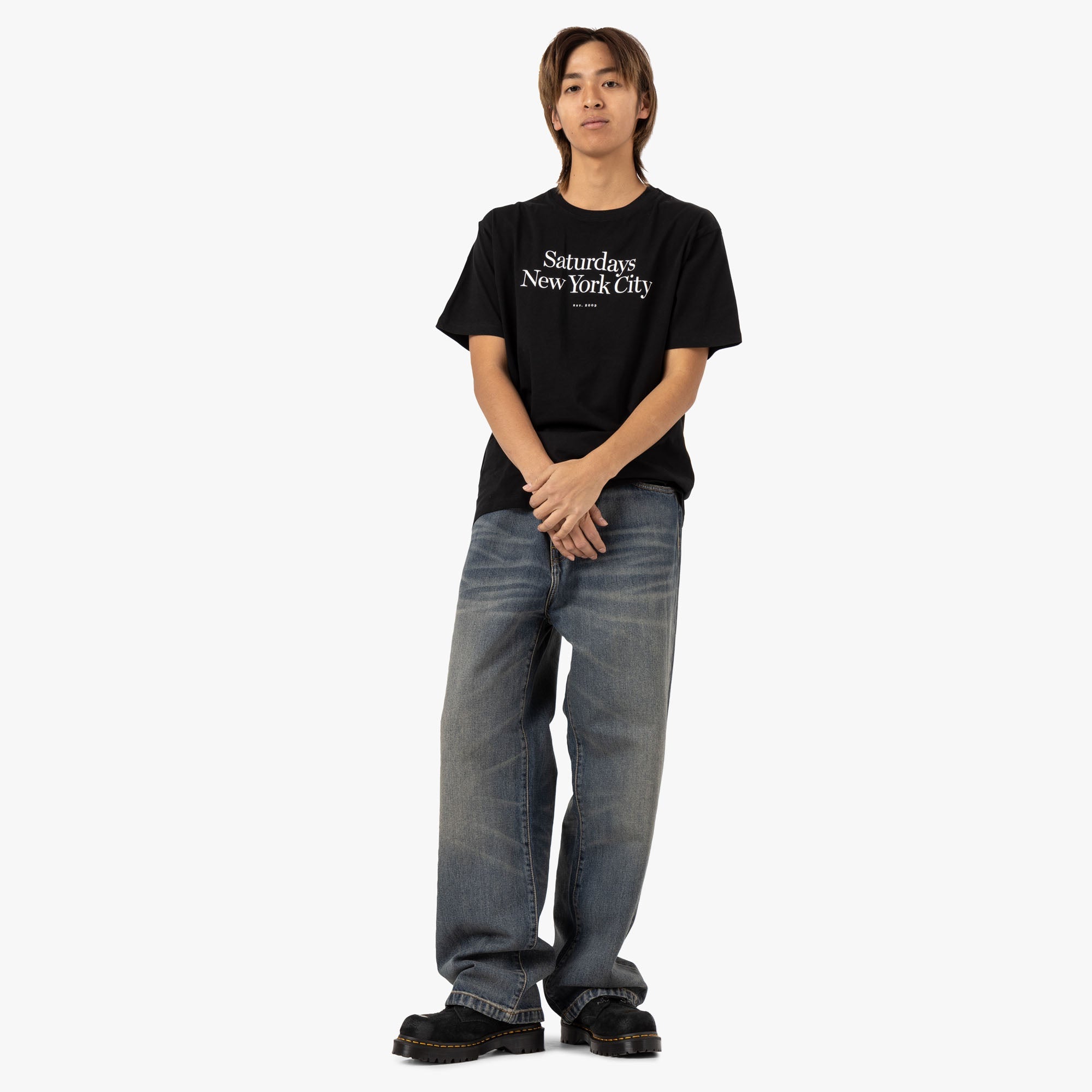 Saturdays NYC Miller Standard T-Shirt / Black