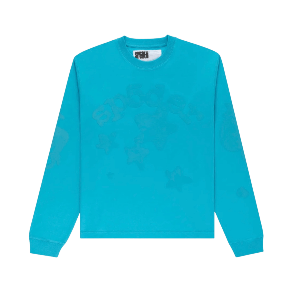 Sp5der Beluga Longsleeve T-Shirt - Blue