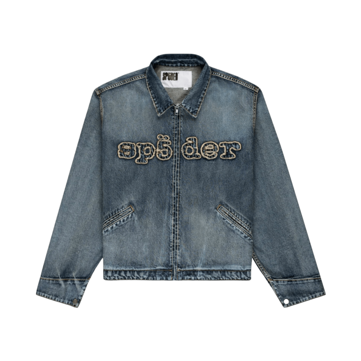 Sp5der Denim Work Jacket
