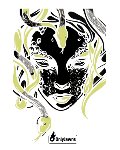 Travis Cactus Jack Bright Cactus - Medusa - Original Jawns - Cream T-Shirt