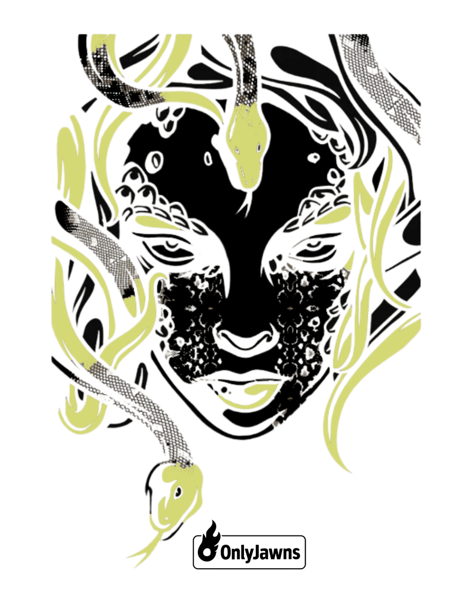 Travis Cactus Jack Bright Cactus - Medusa - Original Jawns - Cream T-Shirt