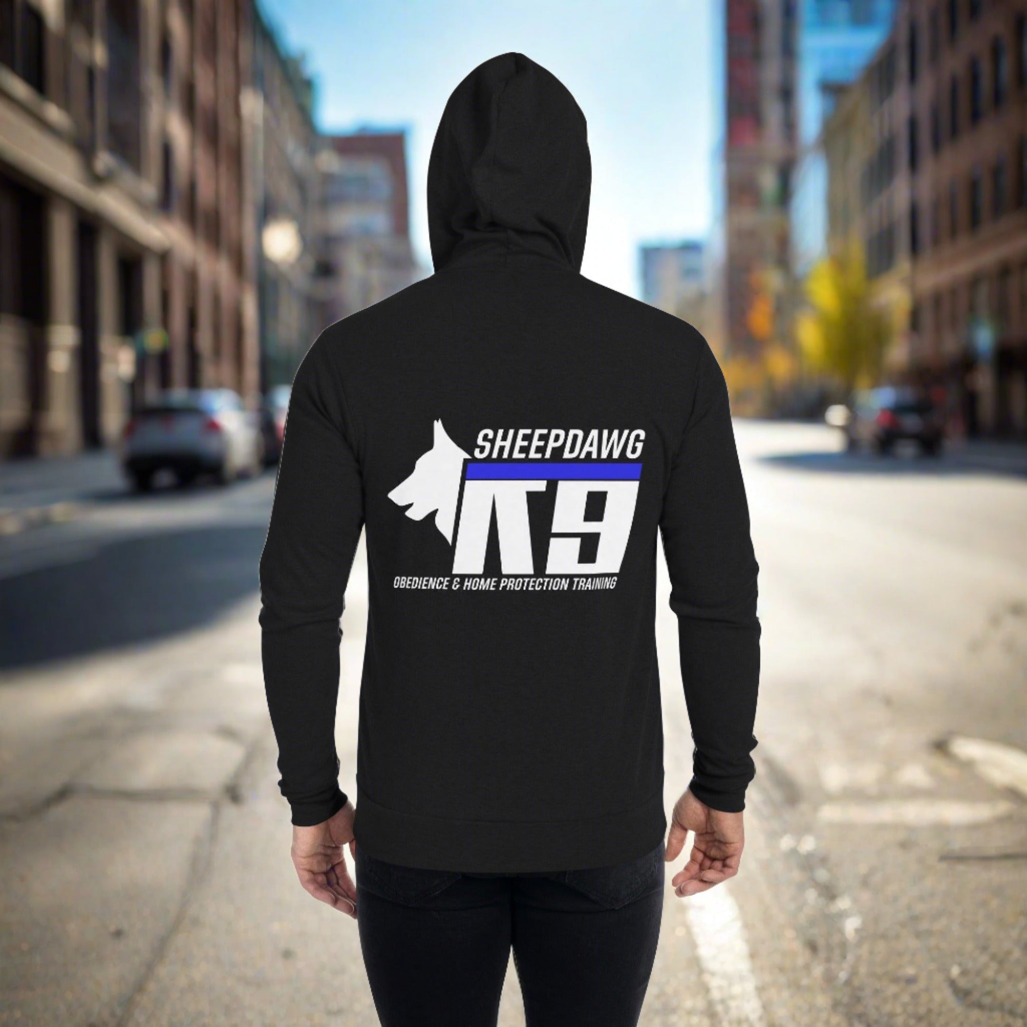 K9 Unisex zip hoodie